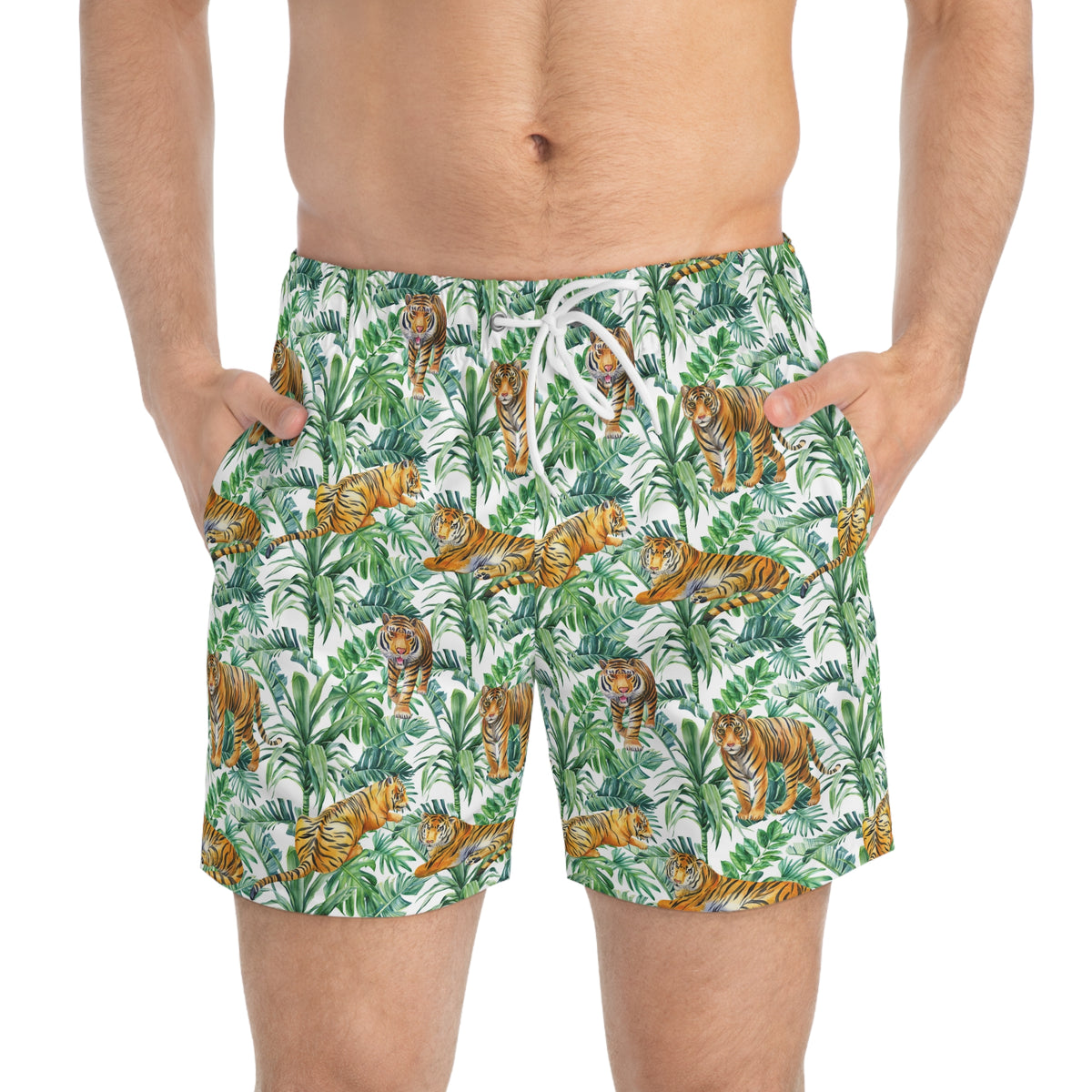 Tiger Swim Trunks