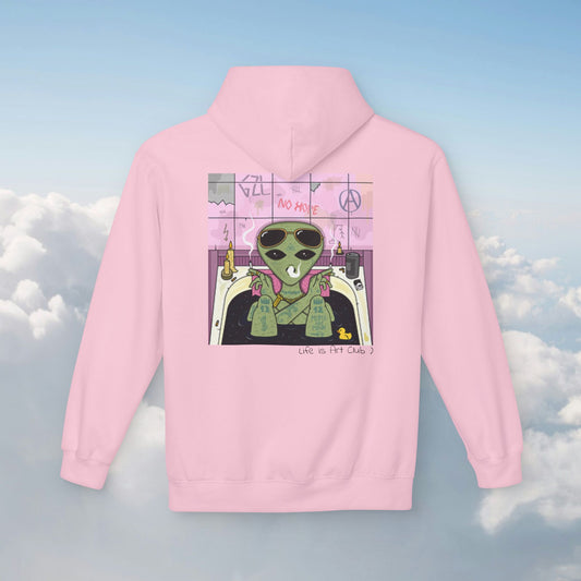 Smoking Alien Hoodie :)