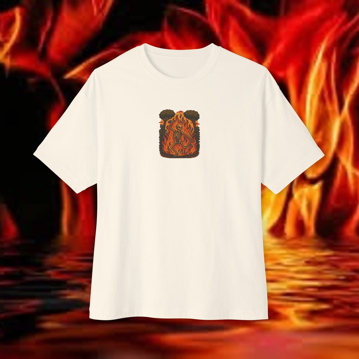 Fire Skeleton Shirt