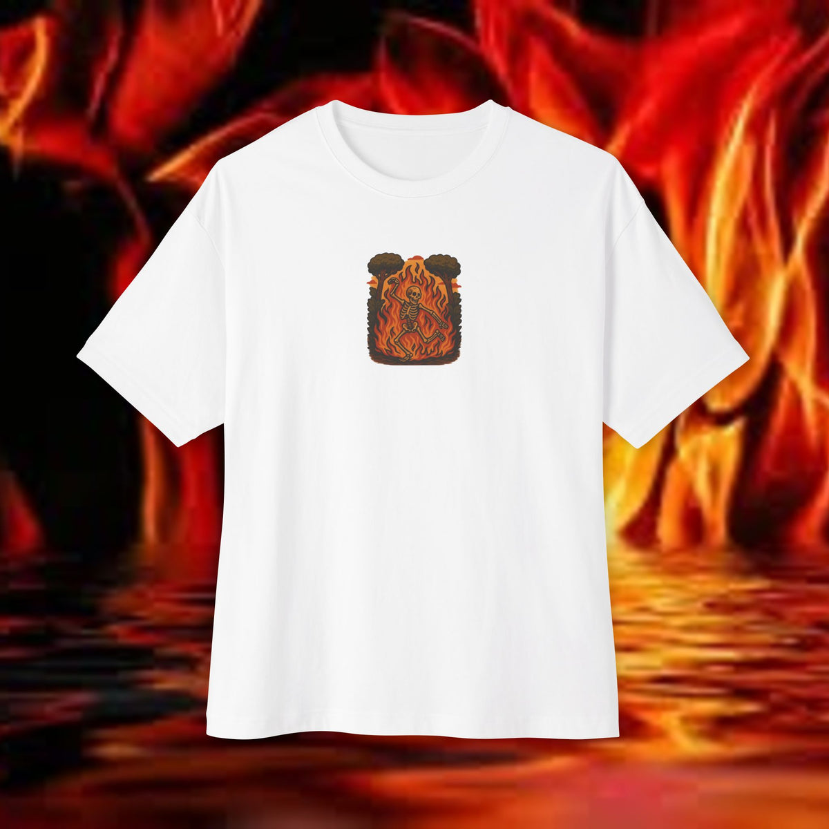 Fire Skeleton Shirt